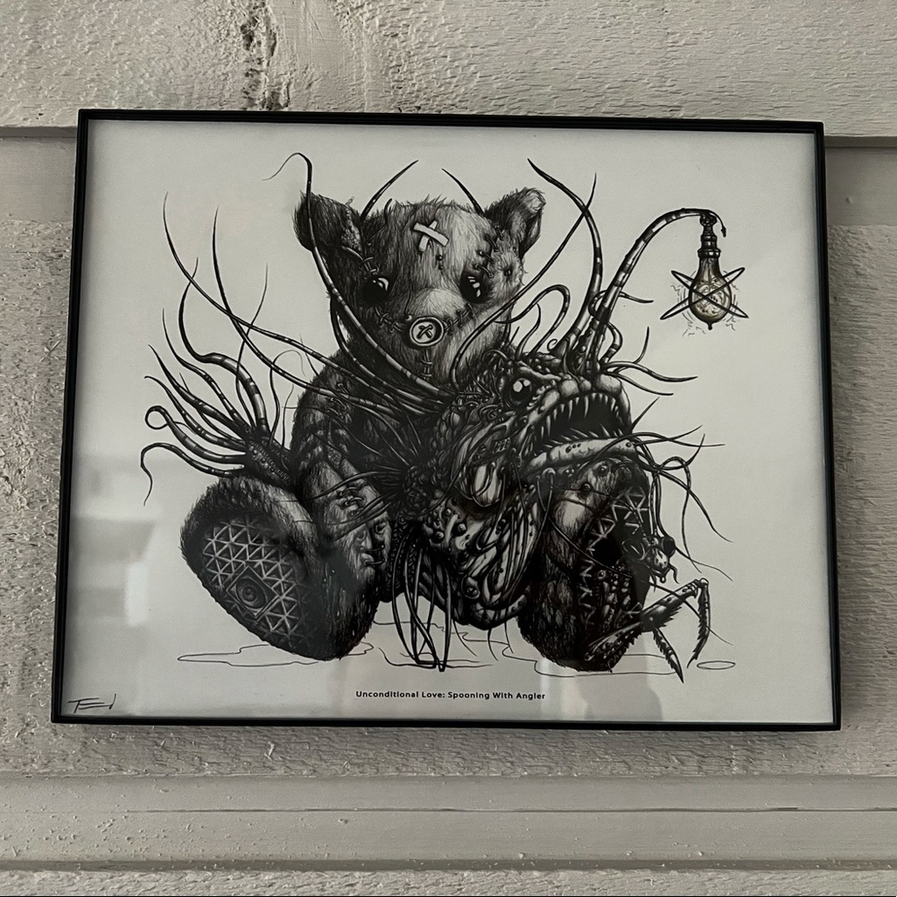 Framed artwork